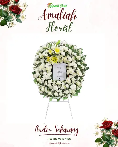 Krans Bunga Duka Kemuning Bejen